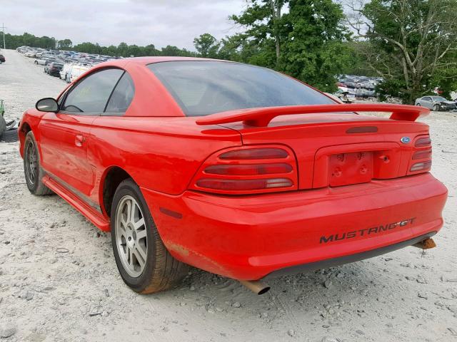 1FALP42TXRF105460 - 1994 FORD MUSTANG GT RED photo 3