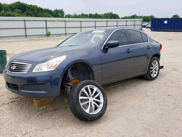 JNKCV61F79M050953 - 2009 INFINITI G37 GRAY photo 2