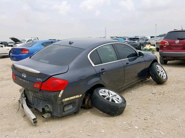 JNKCV61F79M050953 - 2009 INFINITI G37 GRAY photo 4