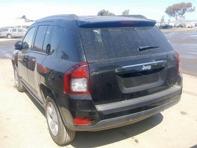1C4NJCBA9ED777822 - 2014 JEEP COMPASS SP Қара фото 3