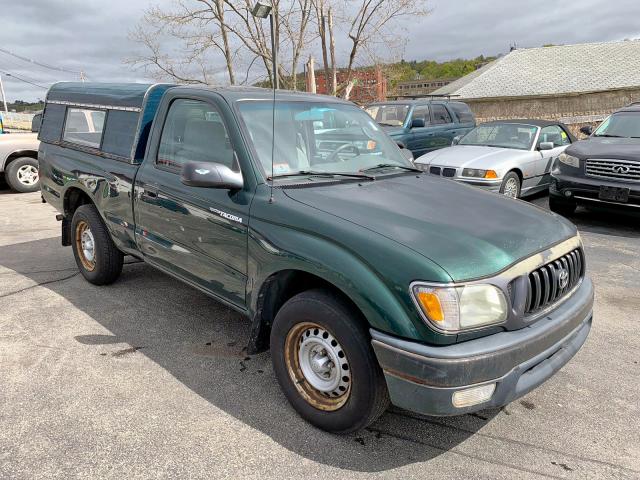 5TENL42N82Z069664 - 2002 TOYOTA TACOMA GREEN photo 1