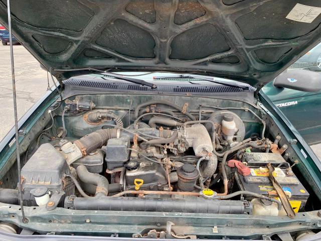 5TENL42N82Z069664 - 2002 TOYOTA TACOMA GREEN photo 10