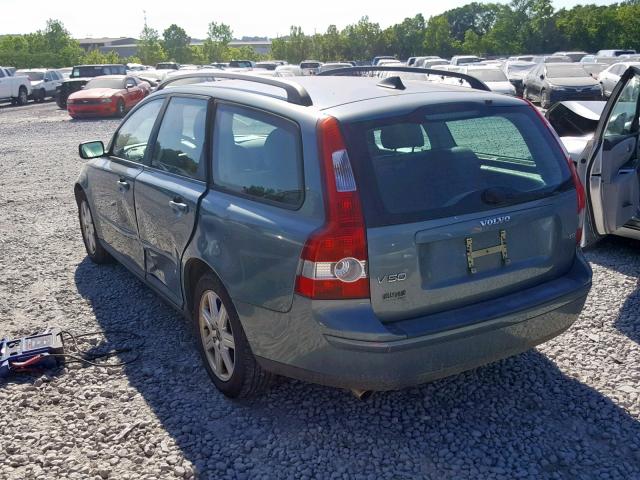 YV1MW682752110459 - 2005 VOLVO V50 T5 BLUE photo 3