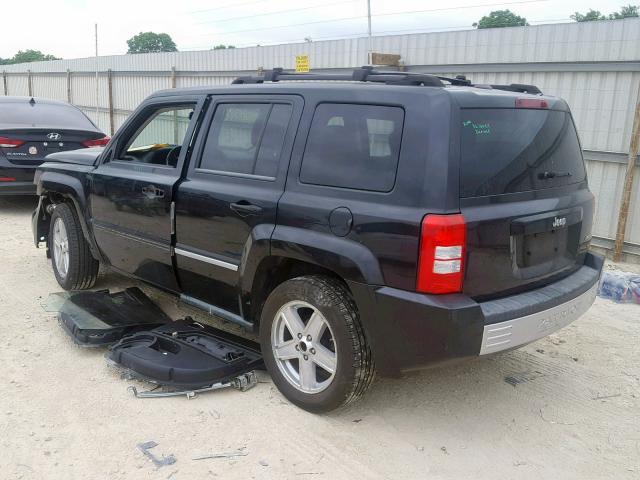 1J4NT4GB0AD537130 - 2010 JEEP PATRIOT LI BLACK photo 3