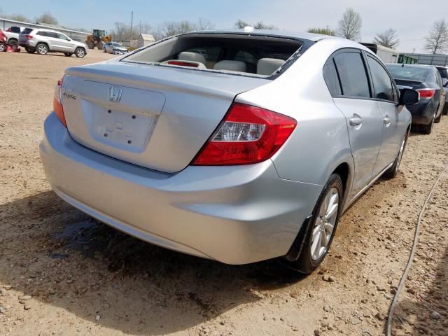 2HGFB2F95CH519147 - 2012 HONDA CIVIC EXL  լուսանկար 4