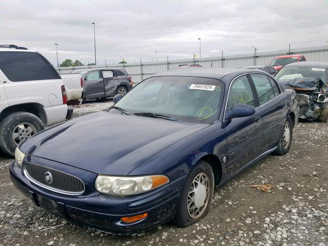 1G4HP54K844150147 - 2004 BUICK LESABRE CU BLUE photo 2