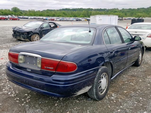 1G4HP54K844150147 - 2004 BUICK LESABRE CU BLUE photo 4