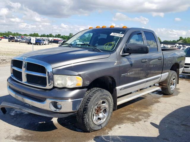 3D7KU28D83G739686 - 2003 DODGE RAM 2500 S Grafit foto 2