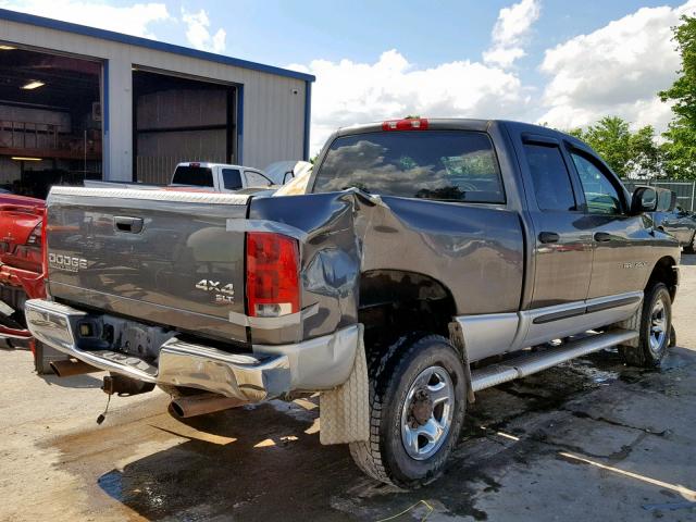 3D7KU28D83G739686 - 2003 DODGE RAM 2500 S Grafit foto 4