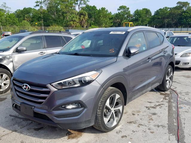 KM8J33A20GU107724 - 2016 HYUNDAI TUCSON LIM GRAY photo 2