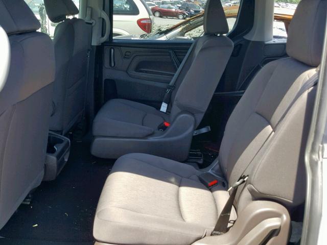 5FNRL6H2XKB011793 - 2019 HONDA ODYSSEY LX GRAY photo 6