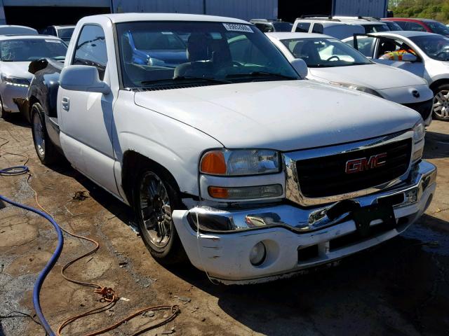 1GTEC14V85Z182753 - 2005 GMC NEW SIERRA WHITE photo 1