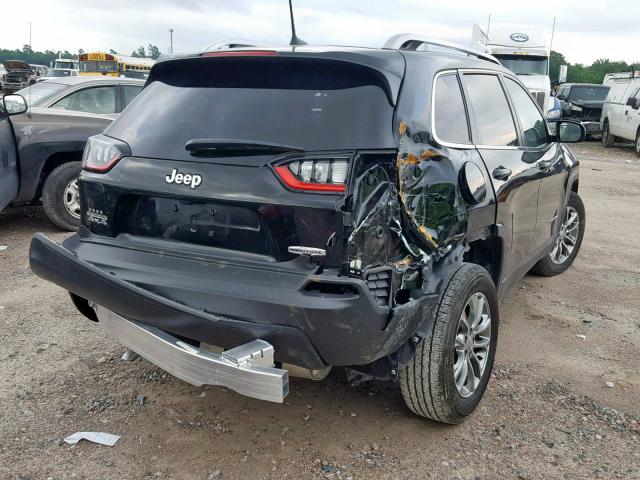 1C4PJMLB6KD273598 - 2019 JEEP CHEROKEE L BLACK photo 4