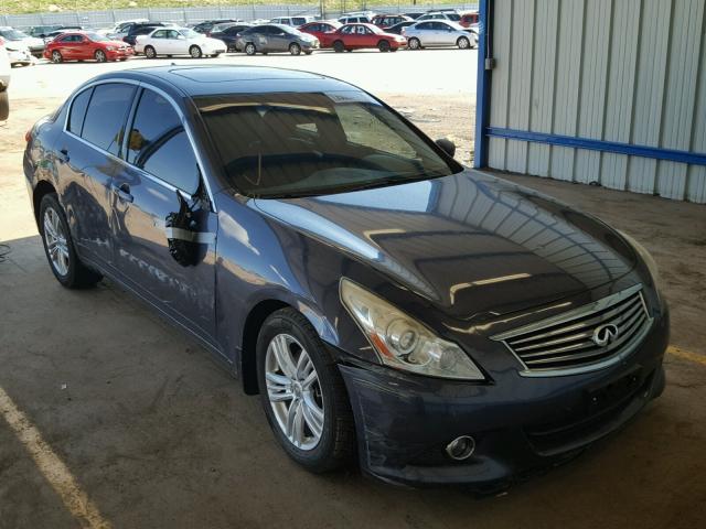 JN1CV6AR7AM251464 - 2010 INFINITI G37 GRAY photo 1