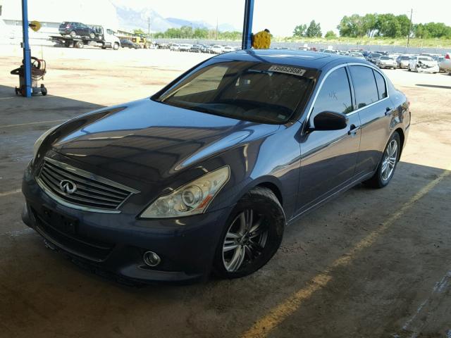 JN1CV6AR7AM251464 - 2010 INFINITI G37 GRAY photo 2