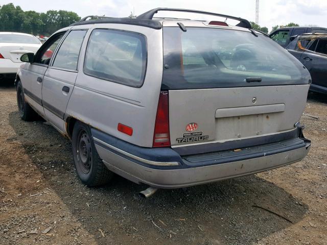 1FACP55U7MA209730 - 1991 FORD TAURUS L SILVER photo 3