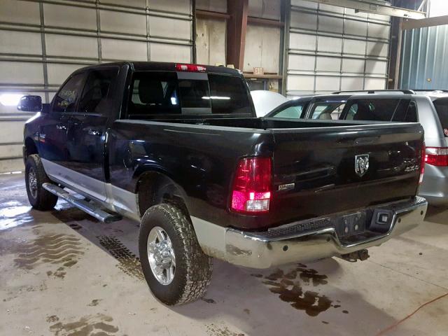 3D7UT2CL2BG578339 - 2011 DODGE RAM 2500 BLACK photo 3