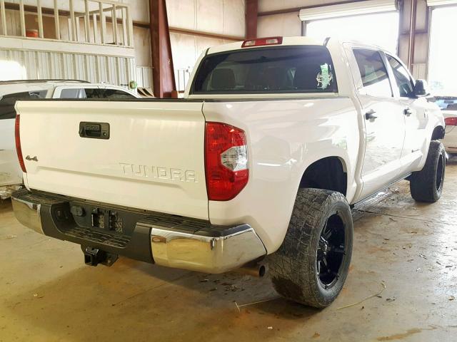 5TFDW5F14HX597489 - 2017 TOYOTA TUNDRA CRE WHITE photo 4