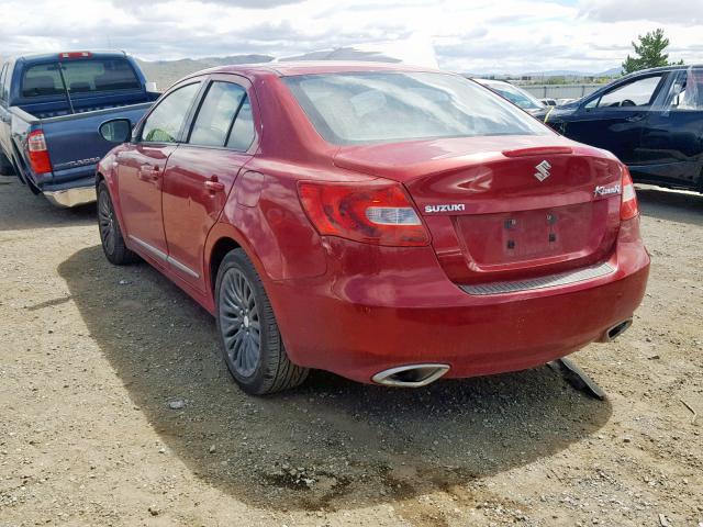 JS2RE9A33C6101417 - 2012 SUZUKI KIZASHI SE RED photo 3