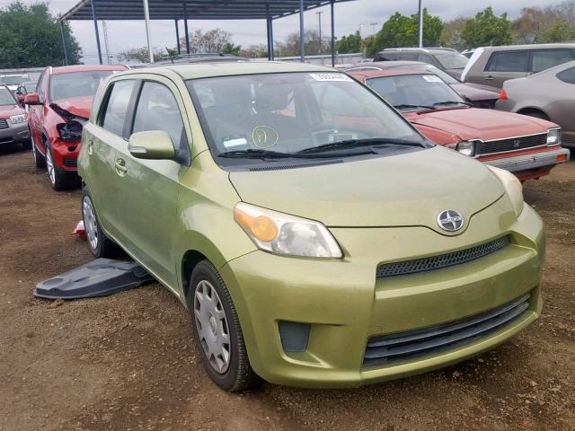 JTKKU10479J050240 - 2009 TOYOTA SCION XD GREEN photo 1