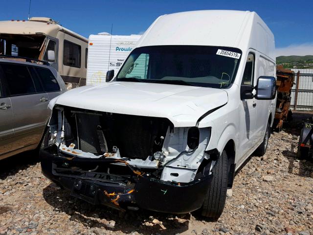 1N6AF0LX3FN804460 - 2015 NISSAN NV 2500 WHITE photo 2