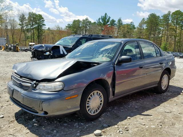 1G1ND52F95M228614 - 2005 CHEVROLET CLASSIC GRAY photo 2