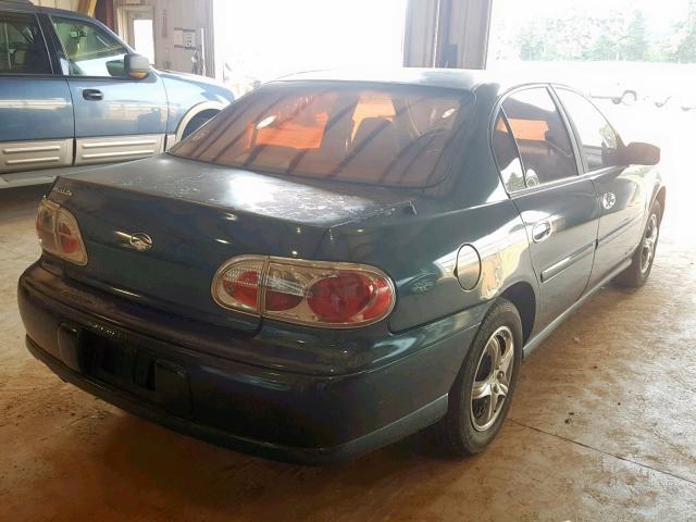 1G1ND52M8V6153102 - 1997 CHEVROLET MALIBU GREEN photo 4