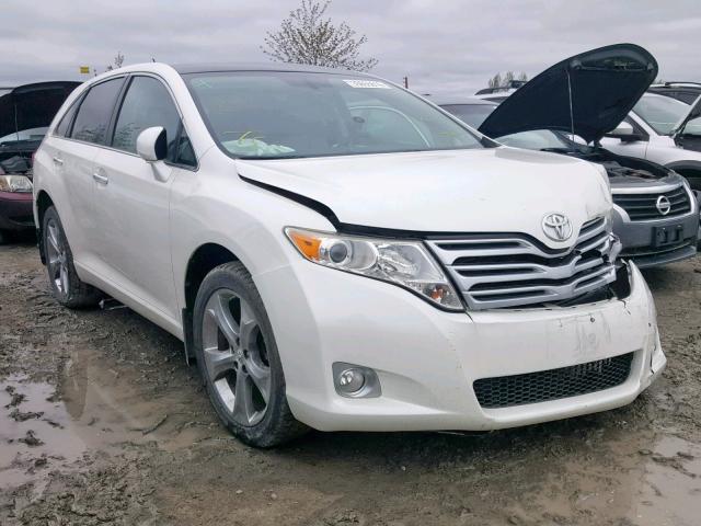 4T3BK3BB6AU033083 - 2010 TOYOTA VENZA WHITE photo 1