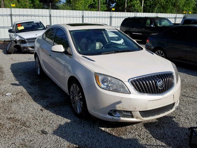 1G4PR5SK2D4227488 - 2013 BUICK VERANO CON WHITE photo 1