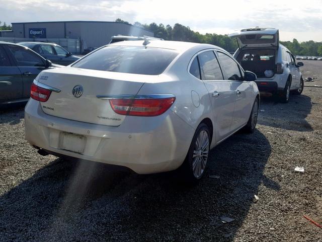 1G4PR5SK2D4227488 - 2013 BUICK VERANO CON WHITE photo 4