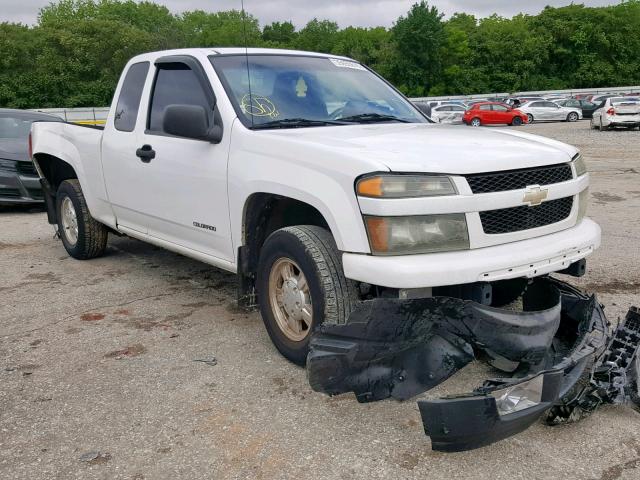 1GCCS198458252395 - 2005 CHEVROLET COLORADO WHITE photo 1