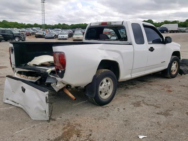 1GCCS198458252395 - 2005 CHEVROLET COLORADO WHITE photo 4