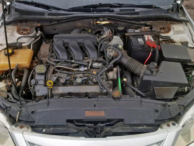 1YVHP80DX55M08168 - 2005 MAZDA 6 S SILVER photo 7