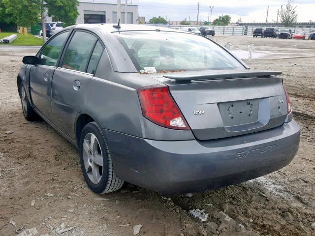 1G8AK55B16Z186815 - 2006 SATURN ION LEVEL GRAY photo 3