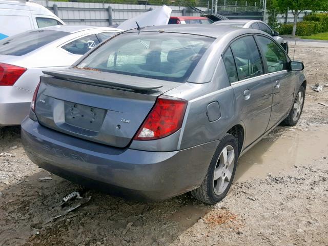 1G8AK55B16Z186815 - 2006 SATURN ION LEVEL GRAY photo 4