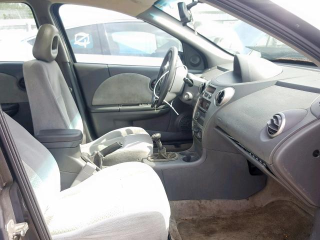 1G8AK55B16Z186815 - 2006 SATURN ION LEVEL GRAY photo 5