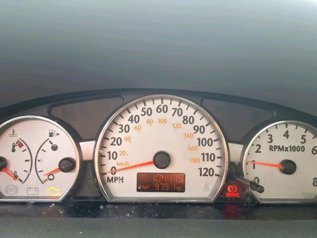 1G8AK55B16Z186815 - 2006 SATURN ION LEVEL GRAY photo 8