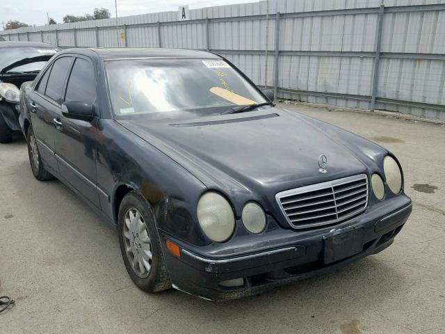 WDBJF65J11B261584 - 2001 MERCEDES-BENZ E 320 BLACK photo 1