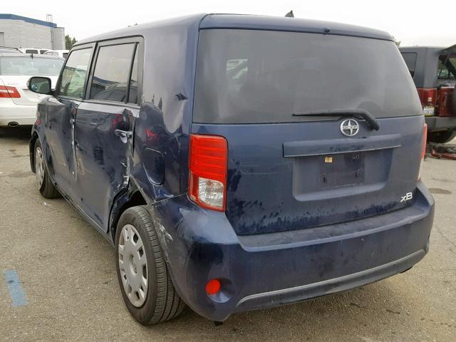 JTLZE4FE2DJ045366 - 2013 TOYOTA SCION XB ლურჯი ფოტო 3