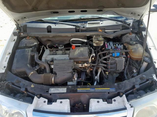 1G8AJ55F17Z126296 - 2007 SATURN ION LEVEL WHITE photo 7