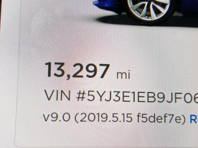 5YJ3E1EB9JF063857 - 2018 TESLA MODEL 3 BLUE photo 8