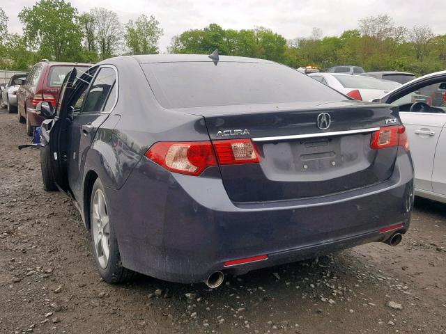 JH4CU2F6XEC005963 - 2014 ACURA TSX TECH GRAY photo 3