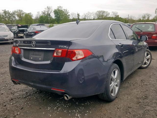 JH4CU2F6XEC005963 - 2014 ACURA TSX TECH GRAY photo 4