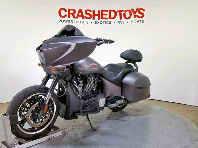 5VPDB36N6G3051058 - 2016 VICTORY MOTORCYCLES CROSS COUN GRAY photo 4