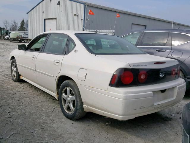 2G1WH55K059357646 - 2005 CHEVROLET IMPALA LS WHITE photo 3