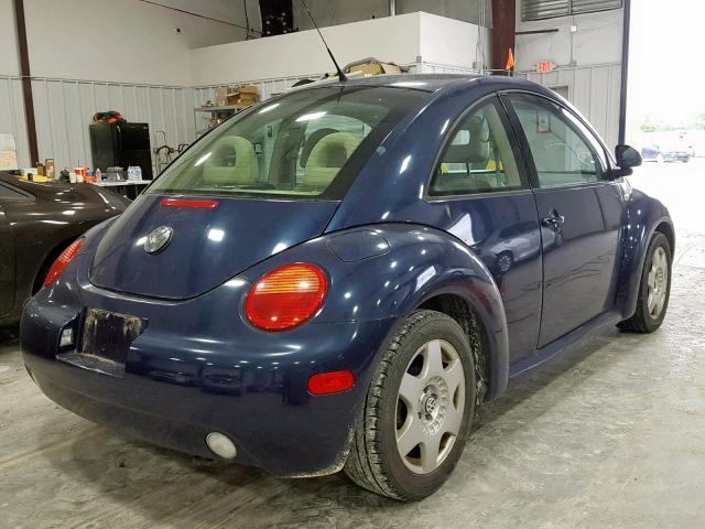 3VWCA21C1YM452575 - 2000 VOLKSWAGEN NEW BEETLE ლურჯი ფოტო 4