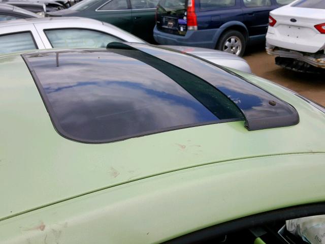 3VWCD21C83M418844 - 2003 VOLKSWAGEN NEW BEETLE მწვანე ფოტო 9