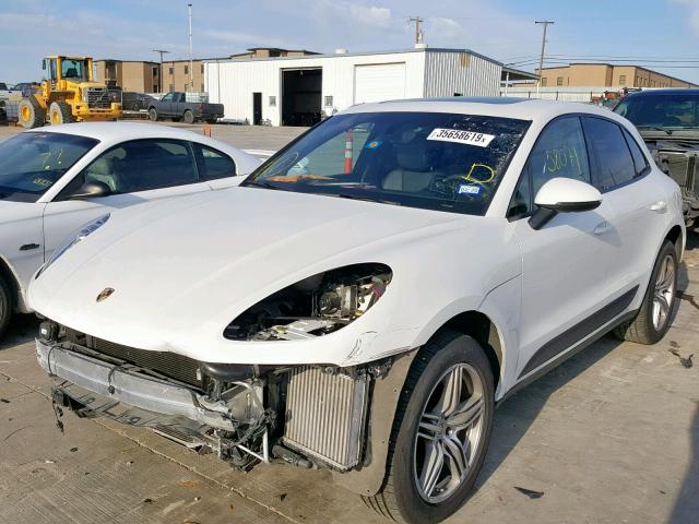 WP1AB2A5XFLB73051 - 2015 PORSCHE MACAN S WHITE photo 2