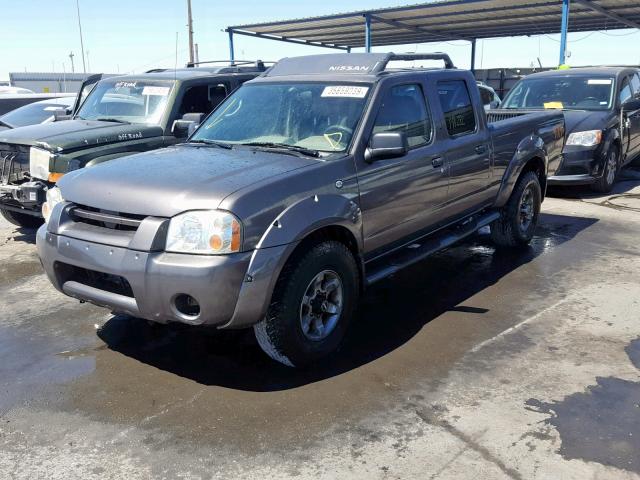 1N6ED29Y83C430857 - 2003 NISSAN FRONTIER C BROWN photo 2