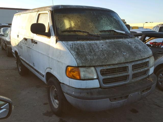 2B7HB11X6YK104405 - 2000 DODGE RAM VAN B1 WHITE photo 1